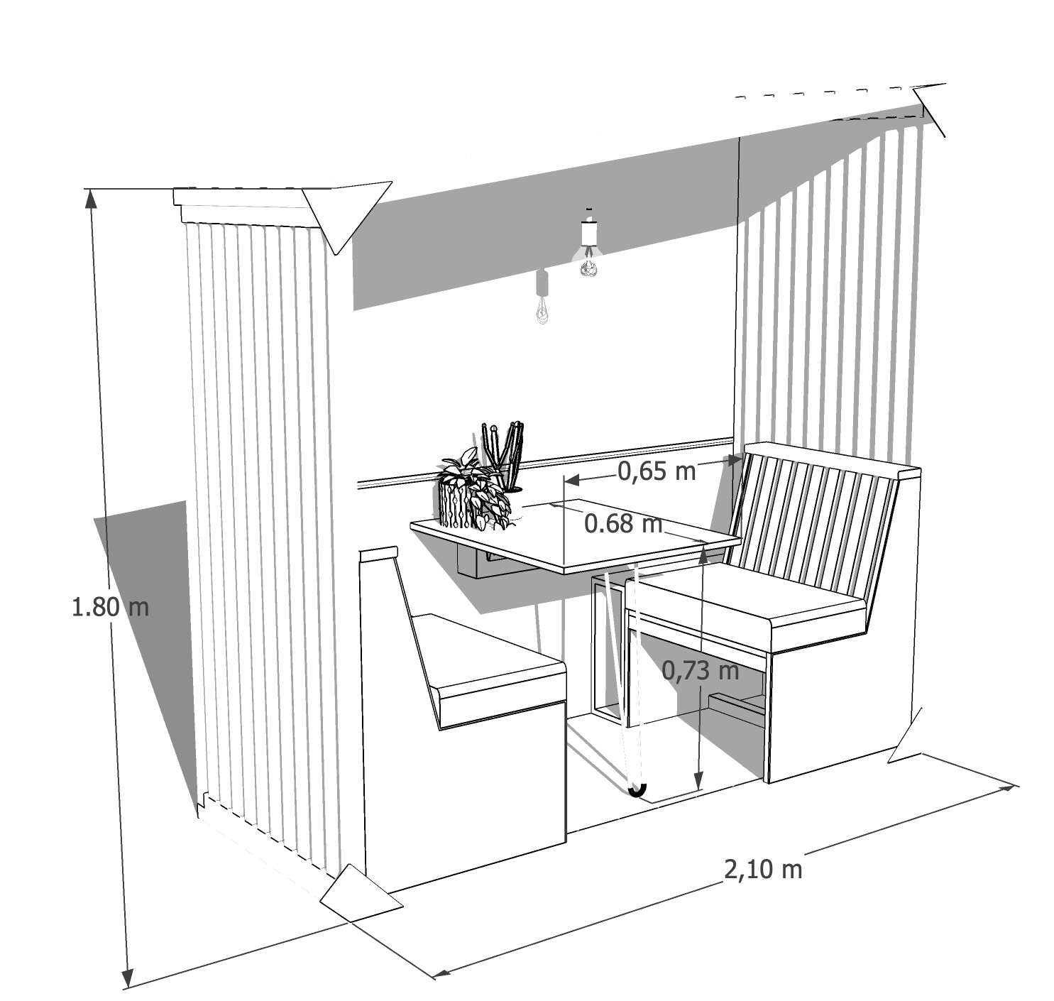 French Cabine